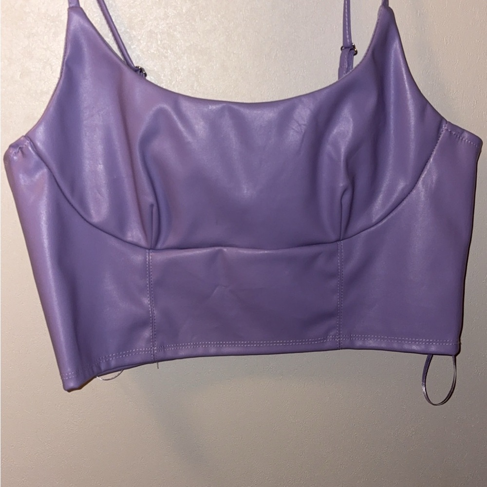 Fashion Nova Lavender Skirt Set